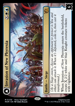 Invasion of New Phyrexia // Teferi Akosa of Zhalfir March of the Machine
